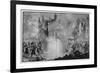 The So-Called "Angels of Mons" Halt the German Advance at Mons Belgium-Alfred Pearse-Framed Premium Giclee Print