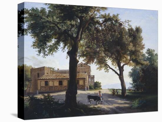 The So-Called Capodimonte Vaccheria-Giuseppe Cesari-Stretched Canvas