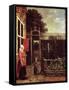 The Soap Bubbles-Pieter de Hooch-Framed Stretched Canvas