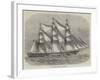 The Sobraon, Australian Packet-Ship-Edwin Weedon-Framed Giclee Print