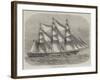 The Sobraon, Australian Packet-Ship-Edwin Weedon-Framed Giclee Print