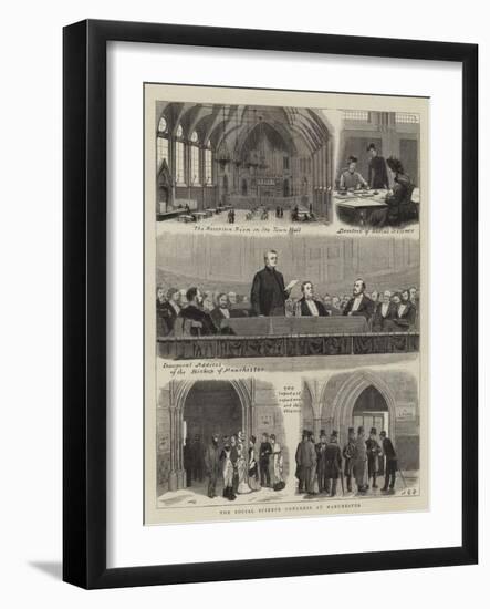 The Social Science Congress at Manchester-John Charles Dollman-Framed Giclee Print