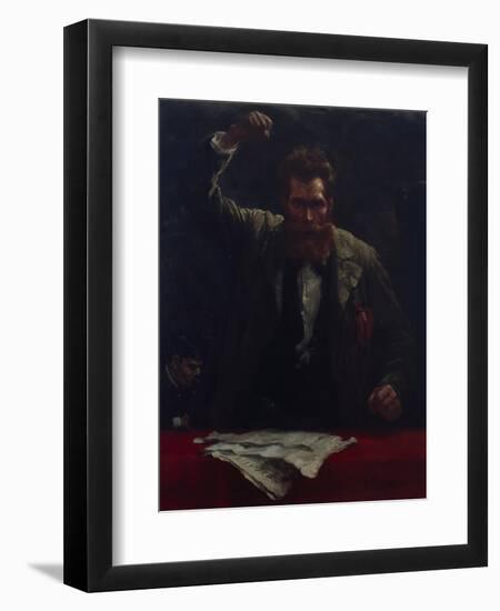 The Socialist, 1885-Robert Koehler-Framed Giclee Print