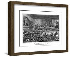 The Society of Arts Distributing its Premiums, 1804-Isaac Taylor-Framed Giclee Print