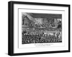 The Society of Arts Distributing its Premiums, 1804-Isaac Taylor-Framed Giclee Print