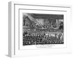 The Society of Arts Distributing its Premiums, 1804-Isaac Taylor-Framed Giclee Print