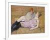 The Sofa, c.1894-96-Henri de Toulouse-Lautrec-Framed Giclee Print