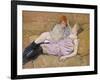 The Sofa, c.1894-96-Henri de Toulouse-Lautrec-Framed Giclee Print