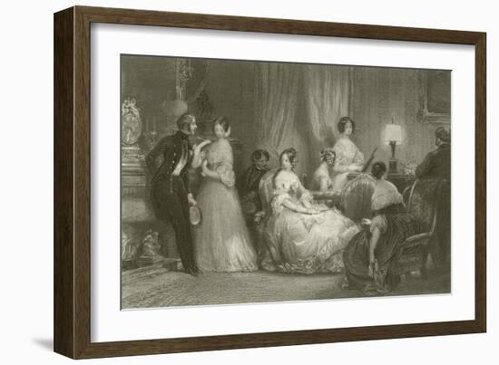 The Soiree-Eugene-Louis Lami-Framed Giclee Print