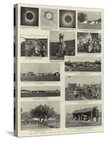 The Solar Eclipse, Views in the Camps of the Different Expedition-null-Stretched Canvas