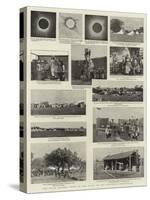 The Solar Eclipse, Views in the Camps of the Different Expedition-null-Stretched Canvas