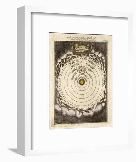 The Solar System According to Copernicus-null-Framed Photographic Print