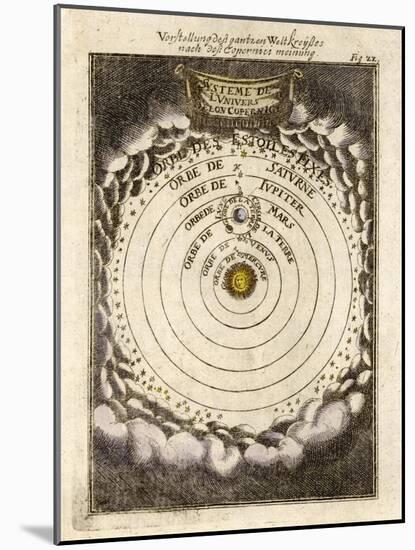 The Solar System According to Copernicus-null-Mounted Photographic Print