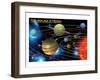 The Solar System for Kids-null-Framed Art Print