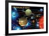 The Solar System for Kids-null-Framed Art Print