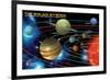 The Solar System for Kids-null-Framed Art Print