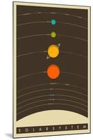 The Solar System-null-Mounted Poster