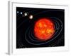 The Solar System-Stocktrek Images-Framed Photographic Print