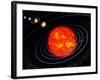 The Solar System-Stocktrek Images-Framed Photographic Print