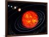 The Solar System-Stocktrek Images-Framed Photographic Print