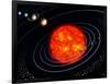 The Solar System-Stocktrek Images-Framed Photographic Print