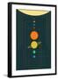 The Solar System-null-Framed Art Print