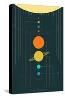 The Solar System-null-Stretched Canvas