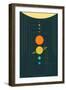 The Solar System-null-Framed Art Print