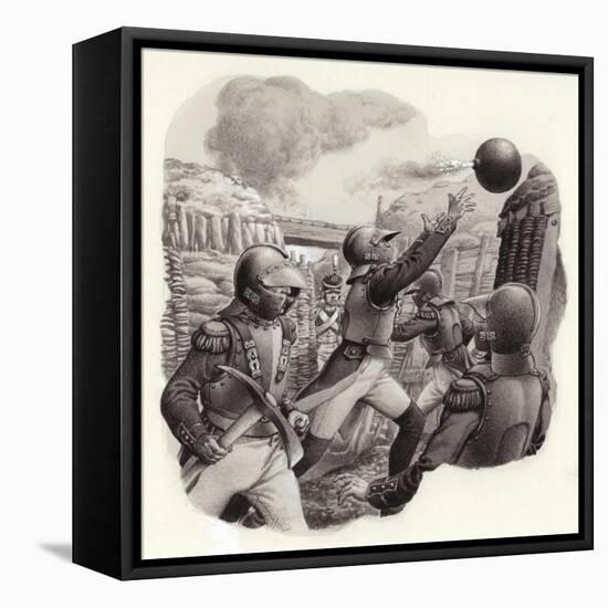 The Soldats De Genie of Napoleon's Imperial Army-Pat Nicolle-Framed Stretched Canvas