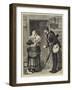 The Soldier's Departure, a Sketch at Aldershot-William III Bromley-Framed Giclee Print