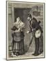 The Soldier's Departure, a Sketch at Aldershot-William III Bromley-Mounted Giclee Print