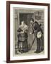 The Soldier's Departure, a Sketch at Aldershot-William III Bromley-Framed Giclee Print