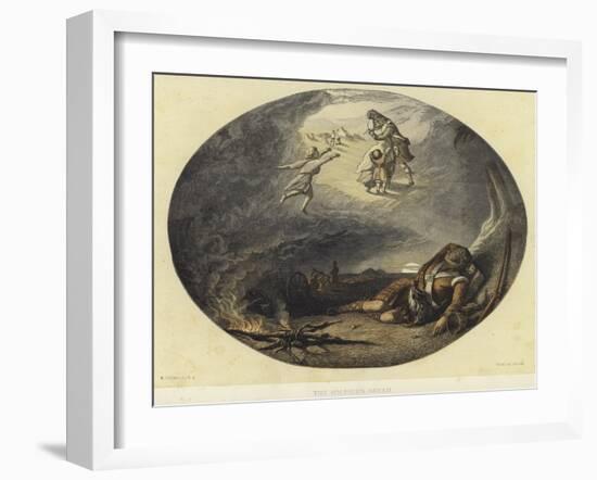 The Soldier's Dream-Edward Angelo Goodall-Framed Giclee Print