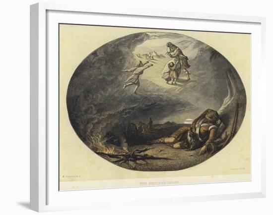 The Soldier's Dream-Edward Angelo Goodall-Framed Giclee Print