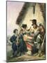 The Soldier's Return, 1853 (W/C)-Joseph-louis-hippolyte Bellange-Mounted Giclee Print