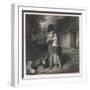 The Soldier's Return' the Embrace-null-Framed Art Print