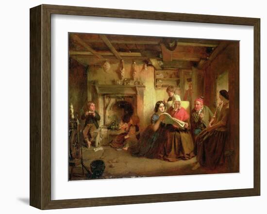 The Soldier's Return-Thomas Faed-Framed Giclee Print