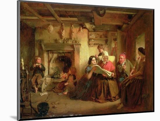 The Soldier's Return-Thomas Faed-Mounted Giclee Print