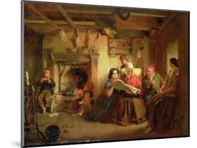 The Soldier's Return-Thomas Faed-Mounted Giclee Print