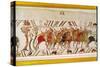 The Soldiers Leaving Hastings to Do Battle with Harold, Detail from Bayeux Tapestry, Before 1082-null-Stretched Canvas