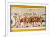 The Soldiers Leaving Hastings to Do Battle with Harold, Detail from Bayeux Tapestry, Before 1082-null-Framed Giclee Print