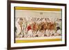 The Soldiers Leaving Hastings to Do Battle with Harold, Detail from Bayeux Tapestry, Before 1082-null-Framed Giclee Print