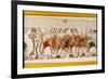 The Soldiers Leaving Hastings to Do Battle with Harold, Detail from Bayeux Tapestry, Before 1082-null-Framed Giclee Print