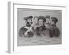 The Soldiers Who Distinguished Themselves in the Defense of Sevastopol, 1855-Vasily Timm-Framed Giclee Print