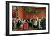 The Solemnization of the Marriage of Prince James Francis Edward Stuart (1688-1766) and Princess Ma-Agostino Masucci-Framed Giclee Print