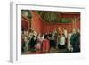 The Solemnization of the Marriage of Prince James Francis Edward Stuart (1688-1766) and Princess Ma-Agostino Masucci-Framed Giclee Print