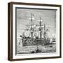 The 'Solferino' Ironclad Steam-Propelled Warship Launched in 1863-null-Framed Giclee Print