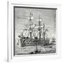 The 'Solferino' Ironclad Steam-Propelled Warship Launched in 1863-null-Framed Giclee Print