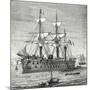 The 'Solferino' Ironclad Steam-Propelled Warship Launched in 1863-null-Mounted Giclee Print