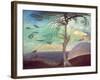 The Solitary Cedar, 1907-Tivadar Csontvary Kosztka-Framed Giclee Print